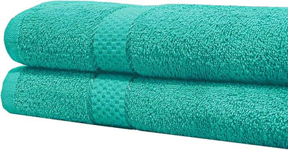 Molten Creek® Bath Sheets, 100% Egyptian Cotton, Super Soft Towel, 500 GSM, Classic Look, High Absorbency and Durability, Extra Large Bath Towels, 80 x 140 cm