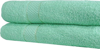 Molten Creek® Bath Sheets, 100% Egyptian Cotton, Super Soft Towel, 500 GSM, Classic Look, High Absorbency and Durability, Extra Large Bath Towels, 80 x 140 cm