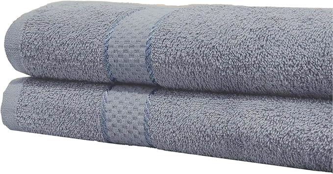 Molten Creek® Bath Sheets, 100% Egyptian Cotton, Super Soft Towel, 500 GSM, Classic Look, High Absorbency and Durability, Extra Large Bath Towels, 80 x 140 cm