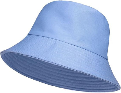 Molten Creek® Plain Cotton Bucket Hats, Lightweight and Comfortable, One Size Fits All, Versatile, Summer Protection and Beach Hats for Men and Women