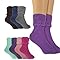Set of colorful socks with different patterns on a white background