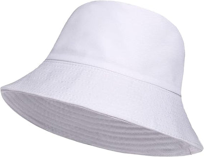 Molten Creek® Plain Cotton Bucket Hats, Lightweight and Comfortable, One Size Fits All, Versatile, Summer Protection and Beach Hats for Men and Women